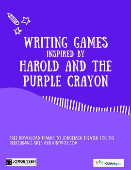 Preview of Writing Games Inspired by Harold and the Purple Crayon