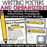 Writing Anchor Charts, Posters, Graphic Organizers