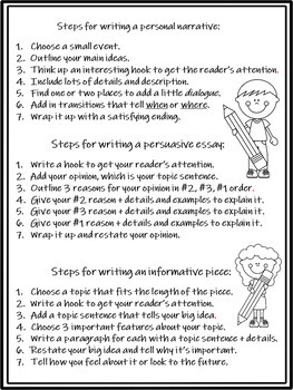 Writing Genres Poster and Resource Set by Curley Girl | TpT