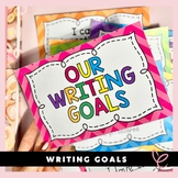 Writing Goals Chart - Editable