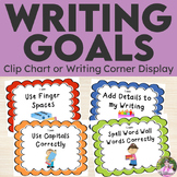 Writing Goals Clip Chart