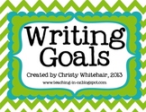 Writing Goals Interactive Chart for All 6+1 Traits