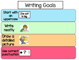 Writing Goals Poster