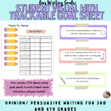 Our Writing Goals for Opinion/Persuasive Writing