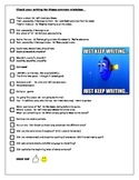 Writing Grammar Checklist