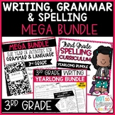 Writing, Grammar, and Spelling Bundle THIRD GRADE