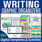 Writing Graphic Organizers | English Interactive Notebook | Prewriting