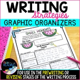 Writing Strategies Graphic Organizers for Prewriting Revising Writing Process