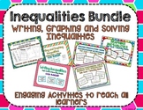 Writing, Graphing and Solving Inequalities Bundle