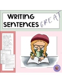 Writing Great Sentences - Phrases, Clauses, and More!