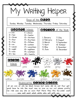 Writing prompts second grade
