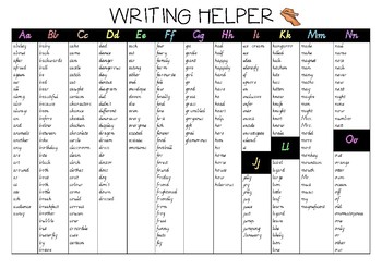 Preview of Writing Helper
