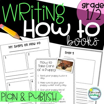 Preview of How to Writing 1st Grade 2nd Grade ~ Informational Writing 1st Grade MINILESSONS