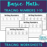Writing & Identifying Numbers Tracing Activity Printable Sheets