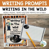 Animal Picture Writing Prompts for October Morning Work & 