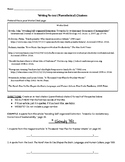 Writing In-text (Parenthetical) Citations Practice Worksheet #1