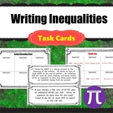 Writing Inequalities Task Cards