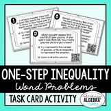 Writing Inequalities from Word Problems (One-Step Inequali
