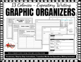 Writing Informational/Expository Graphic Organizers - 13 Colonies