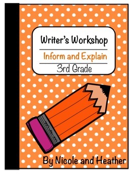 Preview of Writing Informative and Explanatory Texts 3rd Grade