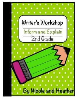 Preview of Writing Informative and Explanatory Texts 2nd Grade