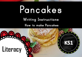 Preview of Writing Instructions - Making Pancakes