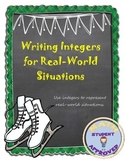 Writing Integers for Real World Situations and Absolute Value