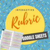 Writing - Interactive Essay Grading Rubric - Google Sheets