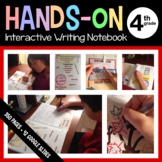 Writing Interactive Notebook Fourth Grade with Scaffolded 
