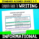 Informational Writing Complete Guide Grades 4-5 | Writing 