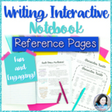 Writing Interactive Notebook: Reference Pages