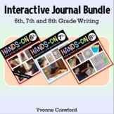 Writing Interactive Notebook Middle School Bundle PDFs + G