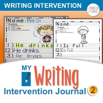 Preview of Writing Intervention II