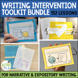 Writing Intervention Toolkit Bundle for Narrative & Exposi