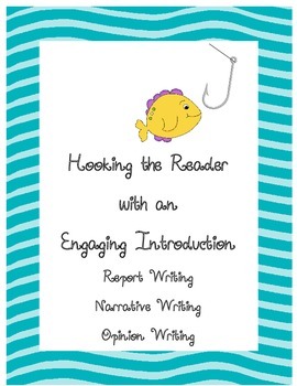 Preview of Writing Introductions - Hooking the Reader