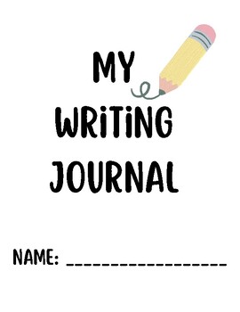 Preview of Writing Journal