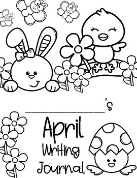 Preview of Writing Journal - April