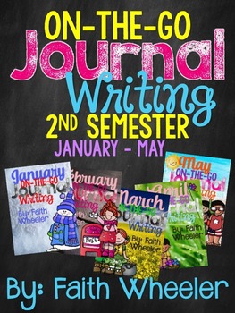 Preview of Writing Journal Bundle (2nd Semester)