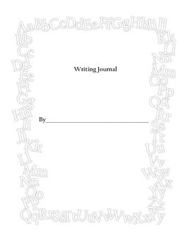 Writing Journal Cover by Silverstarr TPT