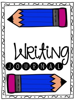 Writing Journal Cover Pages by Tales and Teacherisms | TpT