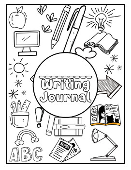Preview of Writing Journal Covers (Half Sheet Shipping Labels)