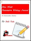 Writing Journal: Genre - Persuasive Writing