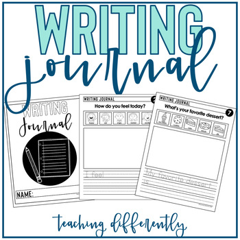 Preview of Writing Journal (Great for ESY or Summer Break!)