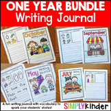 Kindergarten Writing Journal Bundle, Writing Journals Prom