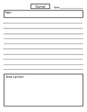 Writing Journal Template and Journal Topic Ideas for Kids 