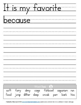 My First Journal - Writing Journal with Prompts & Pictures for K - 1st ...