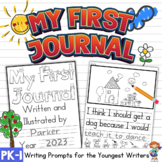 My First Journal - Writing Journal with Prompts & Pictures