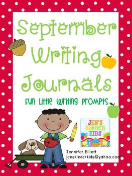 Writing Journals {September} by Jennifer Elliott | TpT