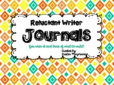 Writing Journals for Reluctant/Early Writers
