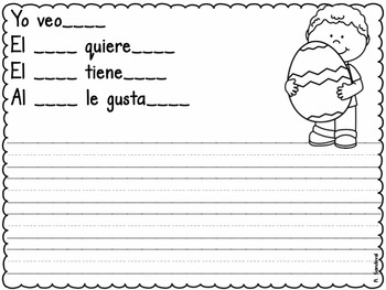 Writing Journals with Sentence Frames BUNDLE Diarios con marcos | TpT